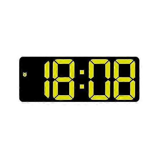 Digital Alarm Clock Large Screen Snooze Function Easy-to-Read Multifunctional Desktop LED Alarm Clock Office Supplies