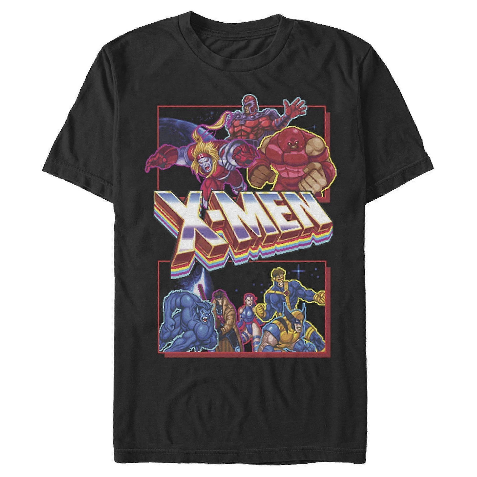 Men's Graphic Tee for X-Men Arcade, Black, X Large