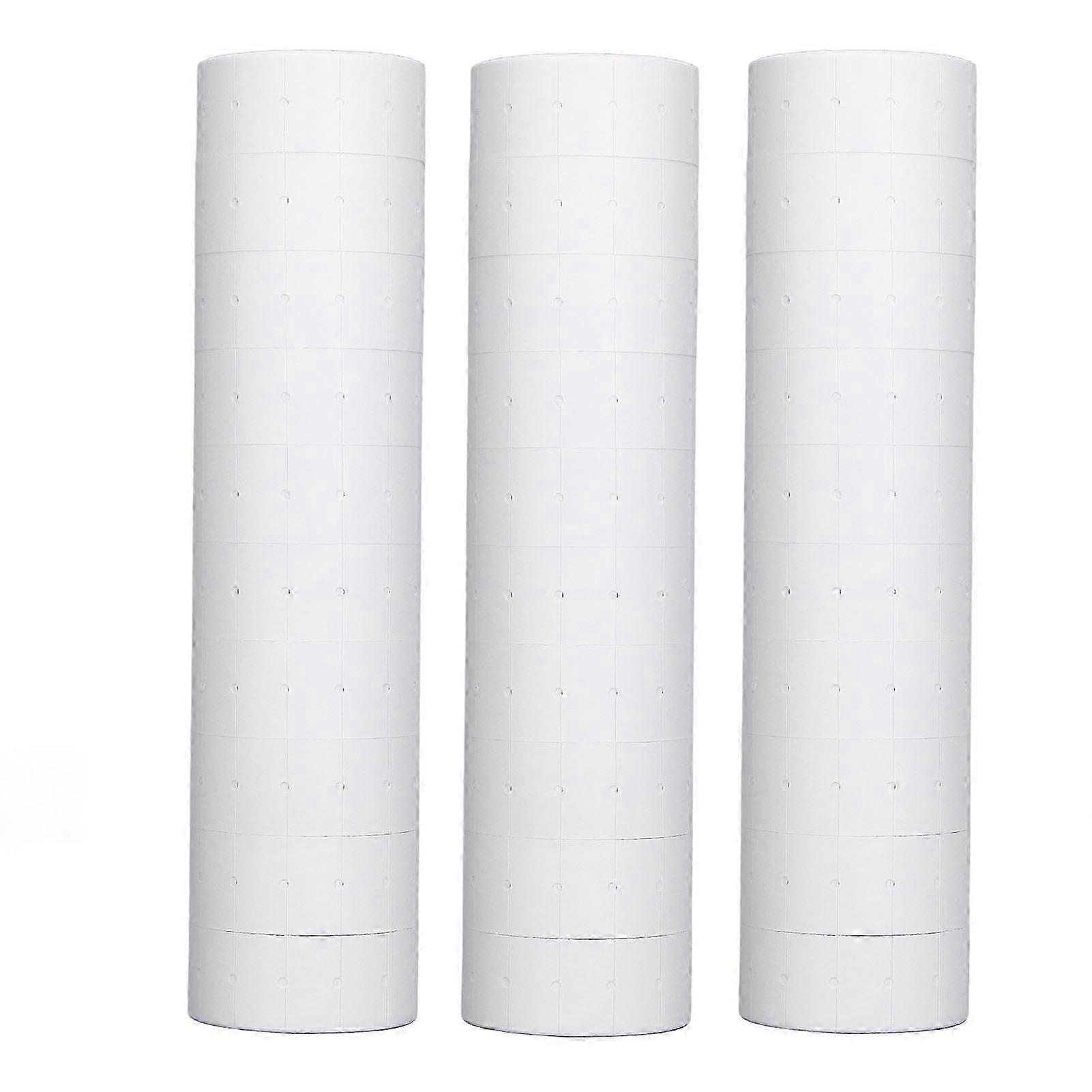 3 Tubes Pricing Label 15000pcs Single Row Price Gun Tag 21x12mm for a Price Gun