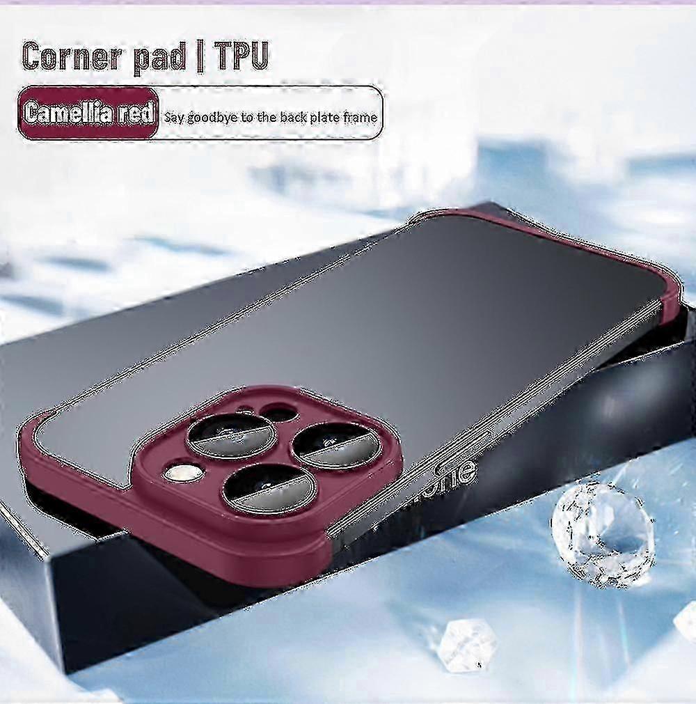 TPU Camera Lens Protector for 12/13/14 Pro Max Edge Guard Frameless Design