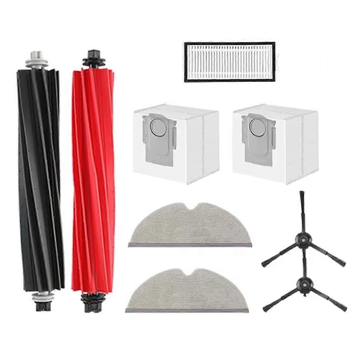 Für Q8 Max / Q8 / Q8 Max + / Q5 Pro / Q5 Pro + Roboterteil Hauptseitenbürste Hepa-Filter Mopp Pad Staubbeutel