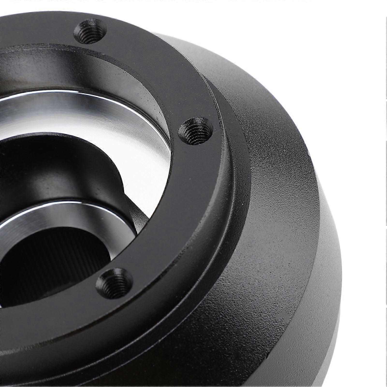 Steering Wheel Short Hub Adaptor Rustproof Aluminum 6 Hole Hub Adaptor for CR‑X Civic 1986‑1991