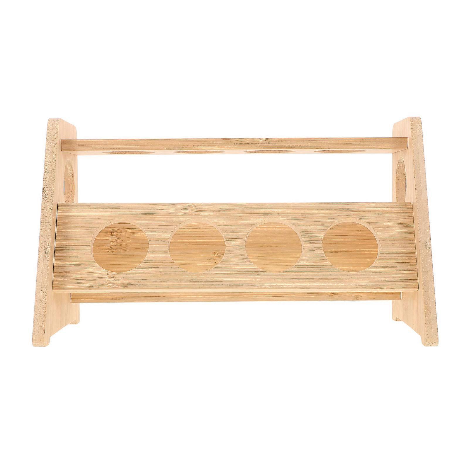 Home Seasoning Rack Stand Spice Jar Holder for Kitchen Organization Rectangular Shape 1Pcs