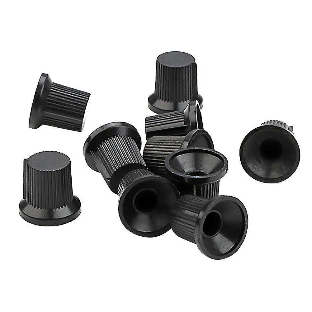 Volume Control Knob Simple and Practical Design For Instrument Use 10Pcs