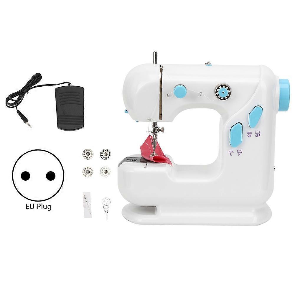 Portable Sewing Machine Mini Embroidery Tool Multifunctional for Household Desktop