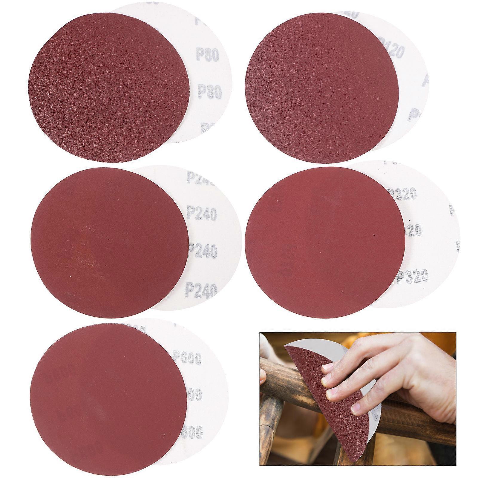 Hard Sanding Plate for Metalworking Polishing 12.5x12.5cm 50Pcs