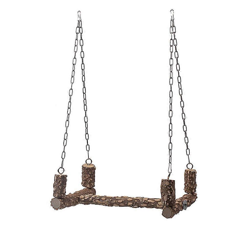 Bird Cage Toy Parrot Perch Stand Bird Cage Environment Climbing Exercise 1Pcs