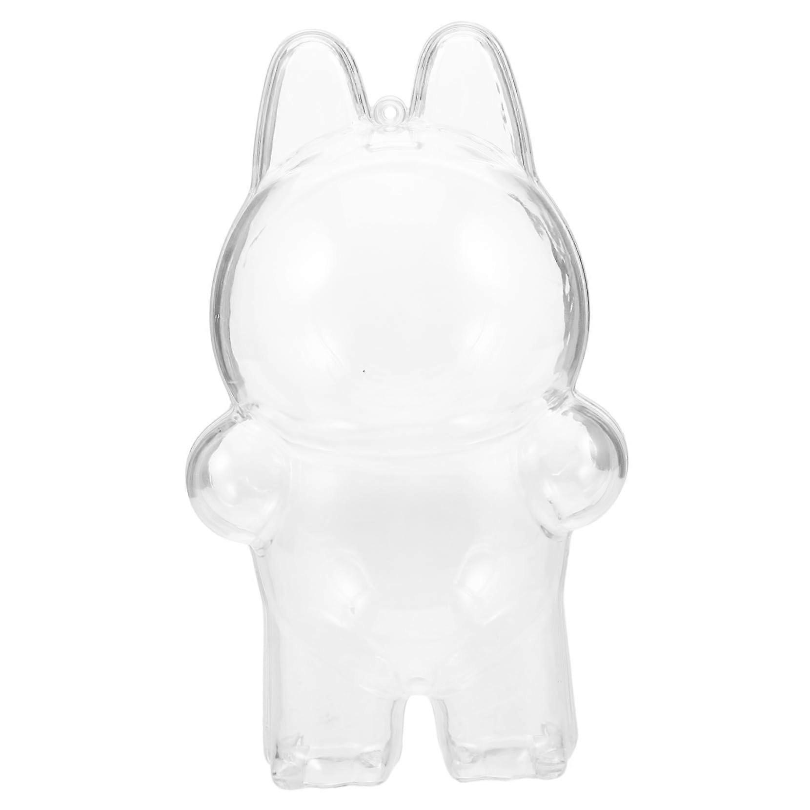 Transparent Acrylic Dolls Display Box - Clear Protective Case for Collectible Figures, Home Decoration, and Storage Solutions