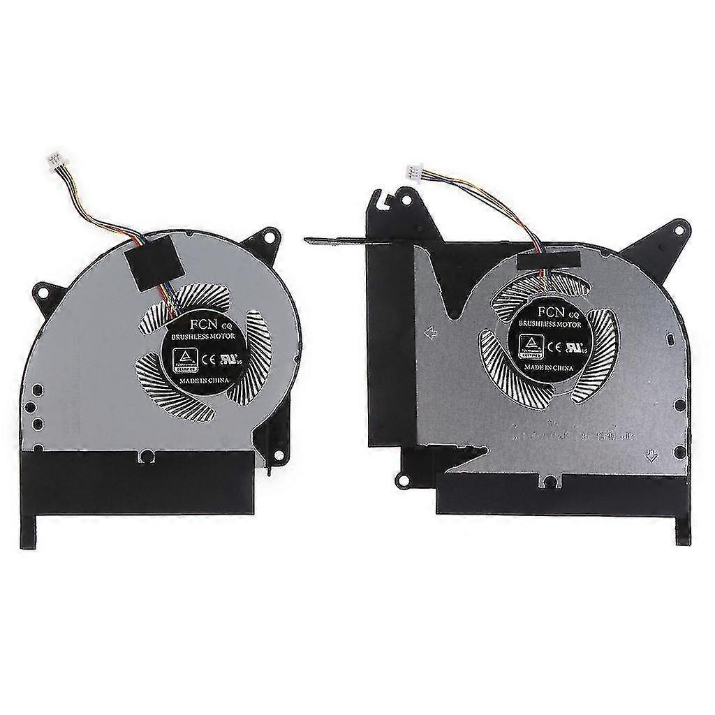 Cooling Fans for Compatible Asus ROG Strix RTX Scar II GL704 GL704G Notebook - DC12V-A Replacement CPU & GPU Fans