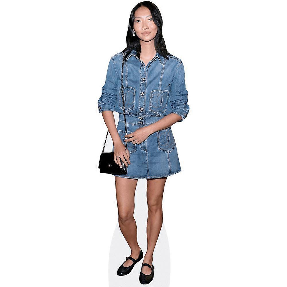 Constance Tsang (Denim) Cardboard Cutout (lifesize OR mini size). Standee. Stand Up.