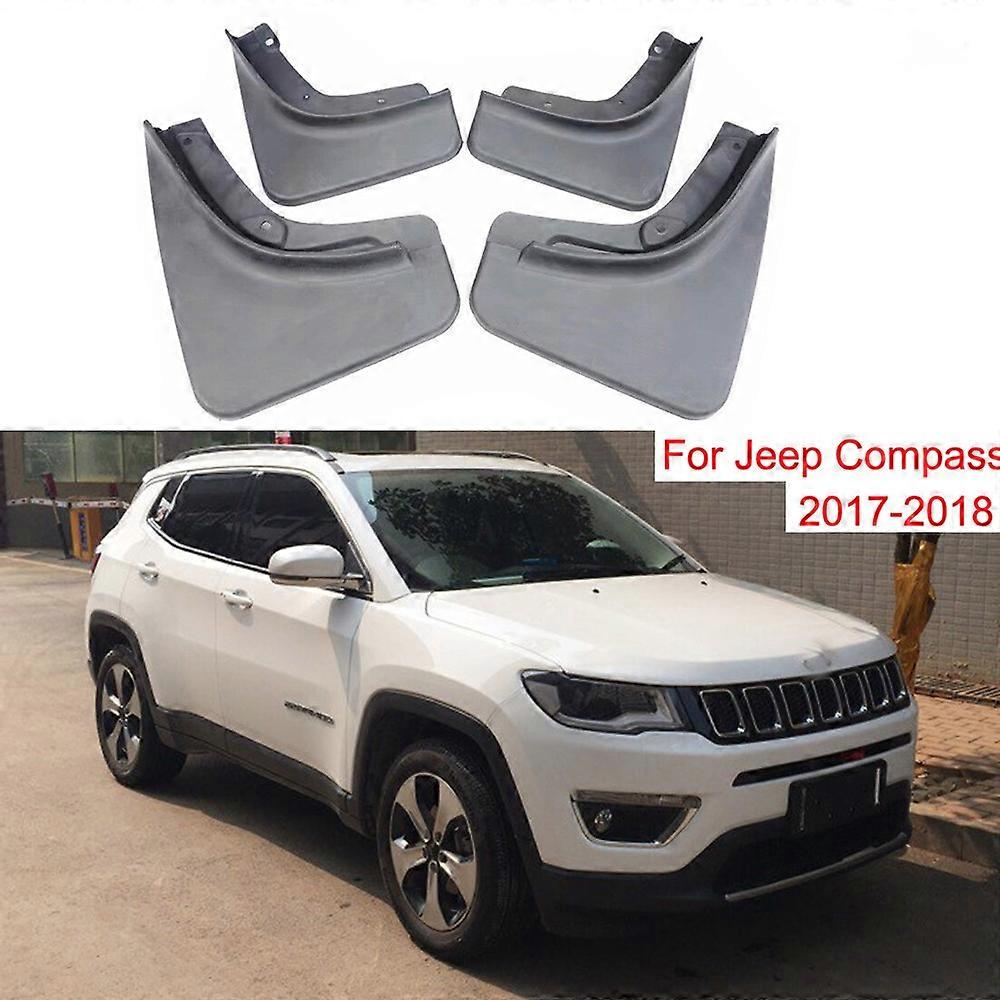 Compatible For Jeep Compass  Splash Guards Mud Guards Flaps 82214642AE/146<wbr/>43AE 2017-2018