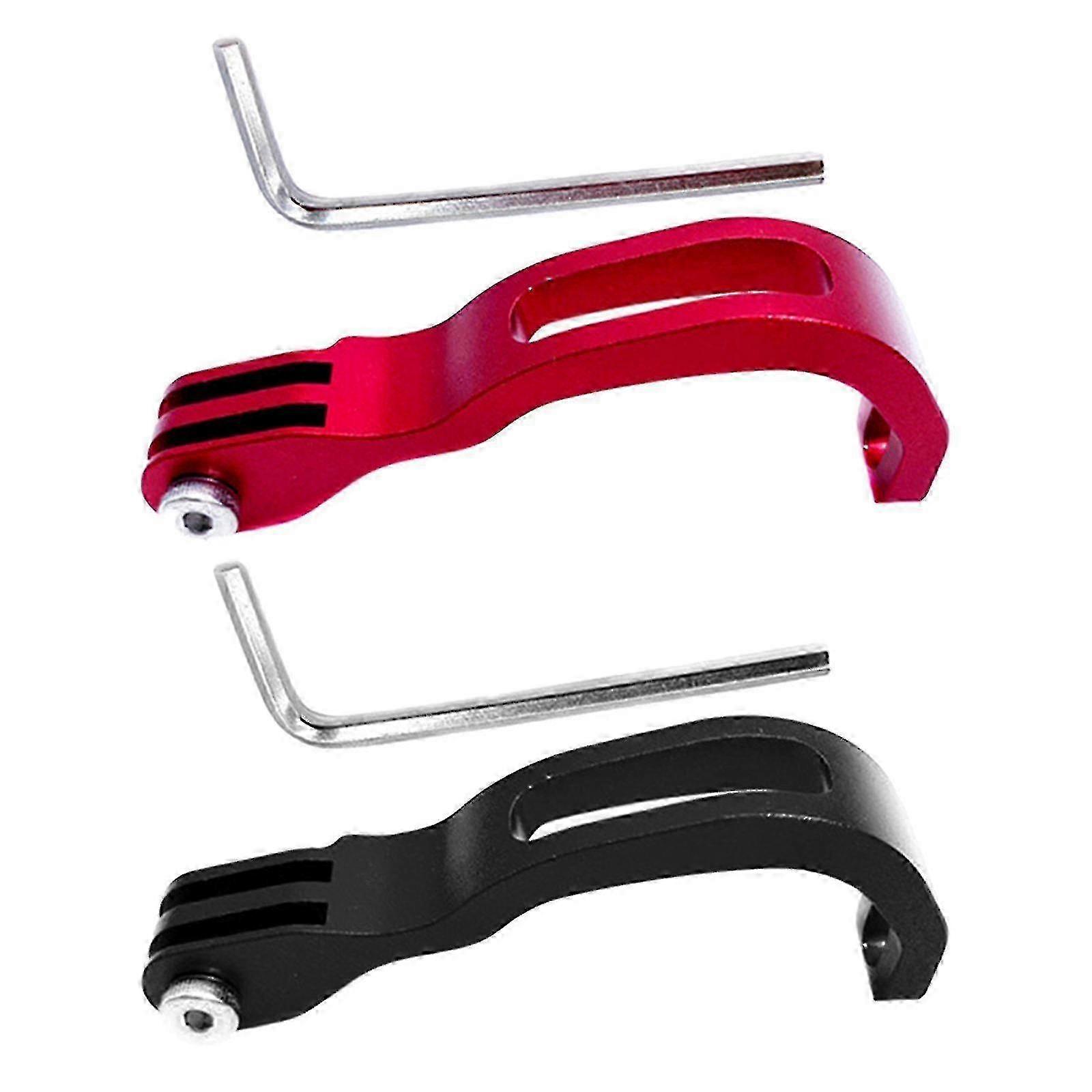 AURA 2pcs Folding Bike Fork Extend Flashlight Holder Bracket