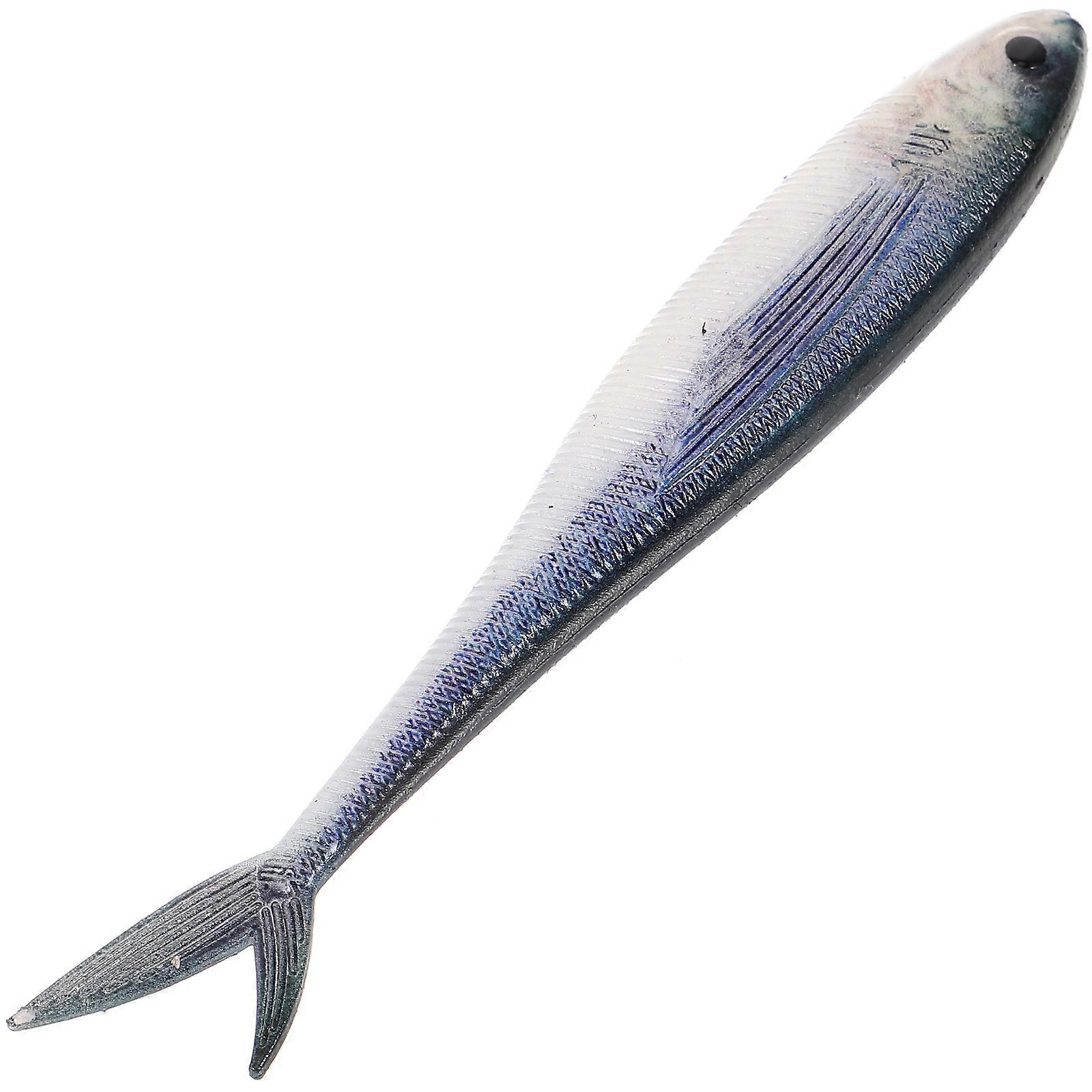 Multi Vivid Sinking Lure Bait Made of Wear Resistant PVC for Fishing Use 10 Pieces