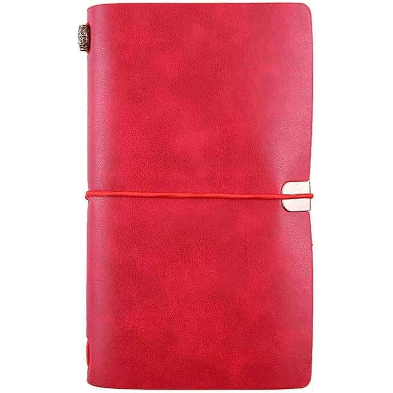 Handcrafted Vintage Leather Journal with Strap, 76 Pages Bound Sketchbook, Planner, Memo Notebook