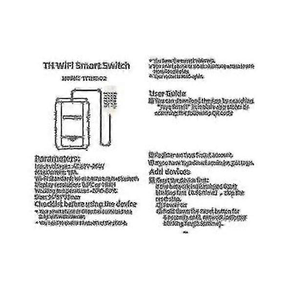 Wifi -16 Switch Tuya Wireless Control With Power Consumption Monitoring Temperature And Humidity Th
