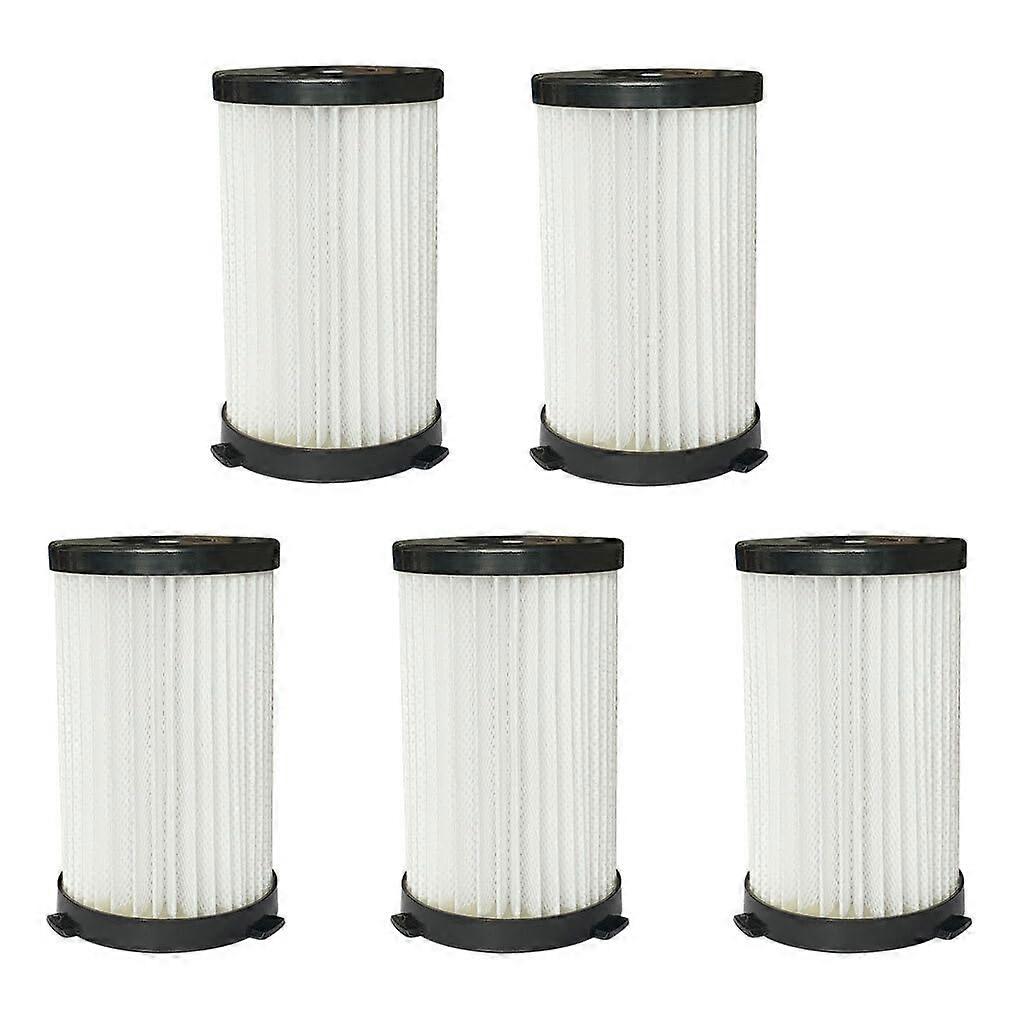 Durable Vacuum Cleaner Filter Parts 5 Pack Compatible with Various Models ABS Filter and Sponge Eco-Friendly