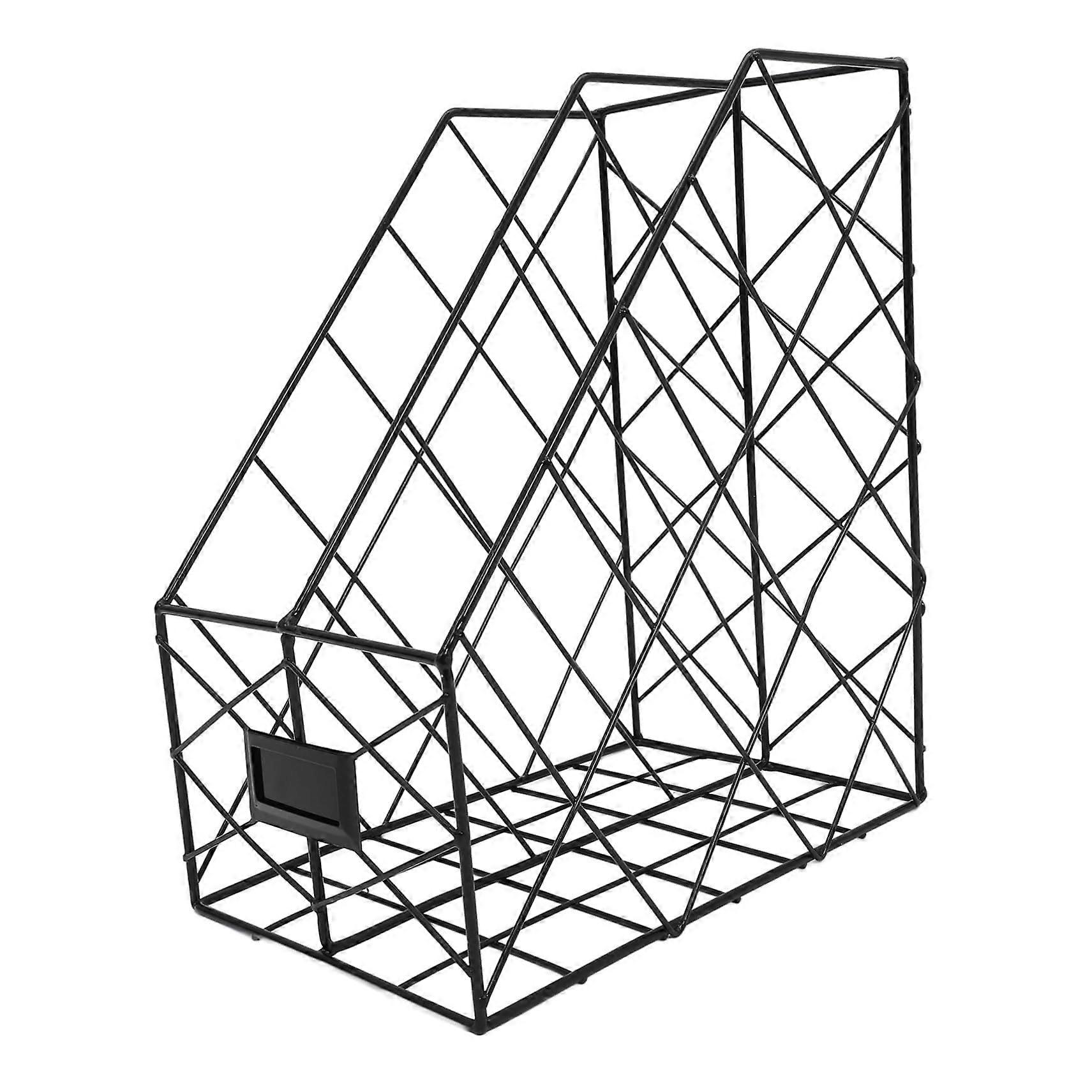 Desk Organizer for Books and Magazines, Stylish Document Holder for Office and Home, Stable, SpaceSaving, and Multifunctional for Documents and Files