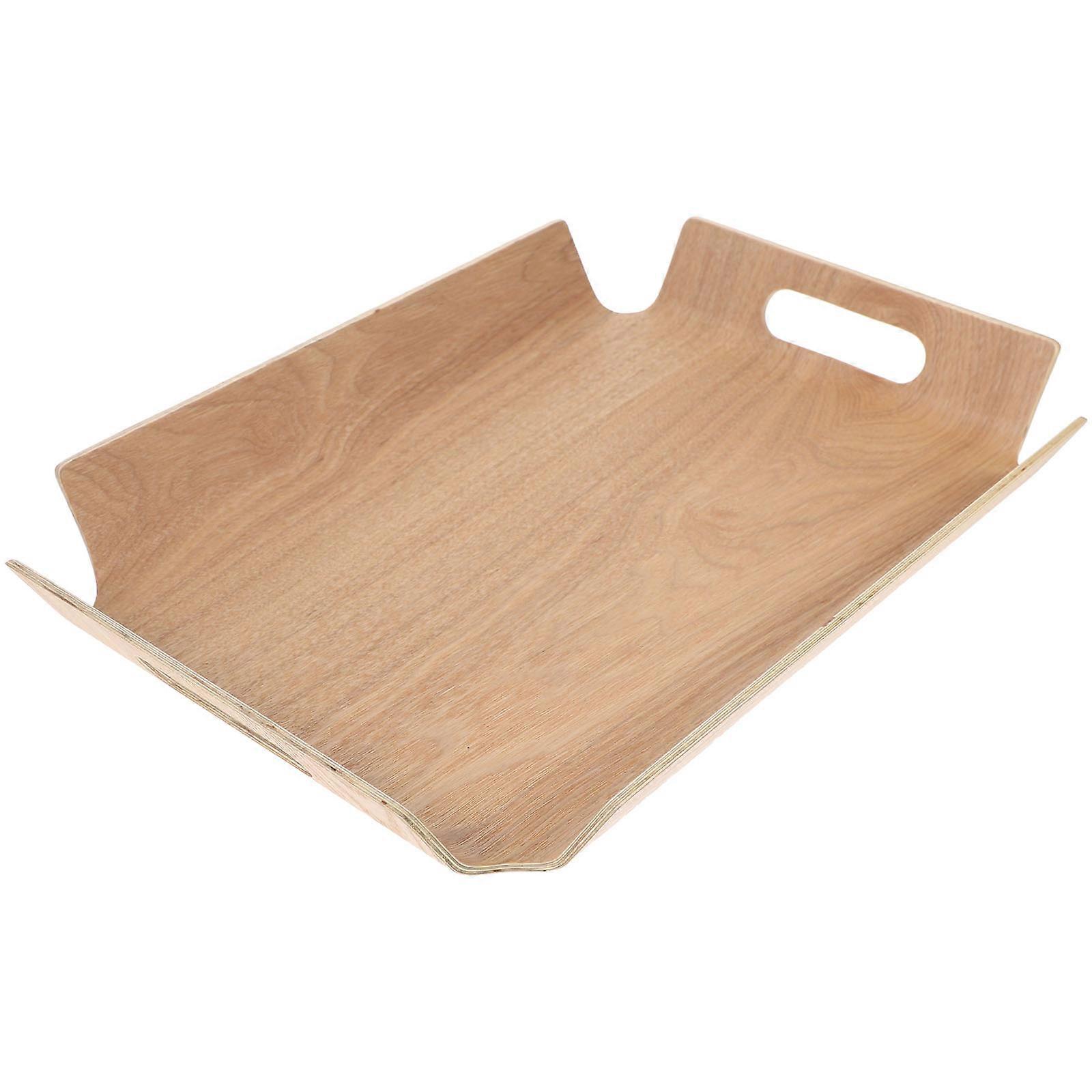 Beige Versatile Tray for Home Use Smooth and Comfortable 1 Piece