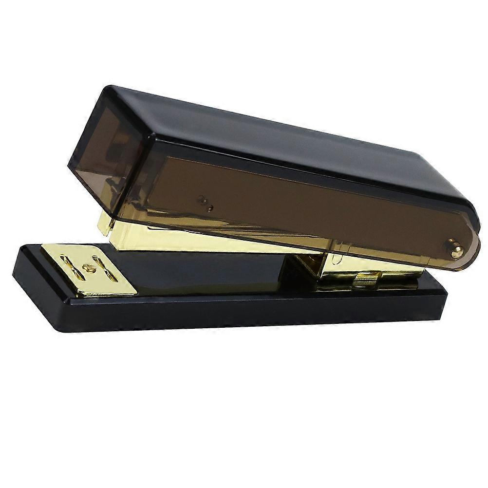 Acrylic Desk stapler for Stapling with Black Color and Strong Metal Mechanism