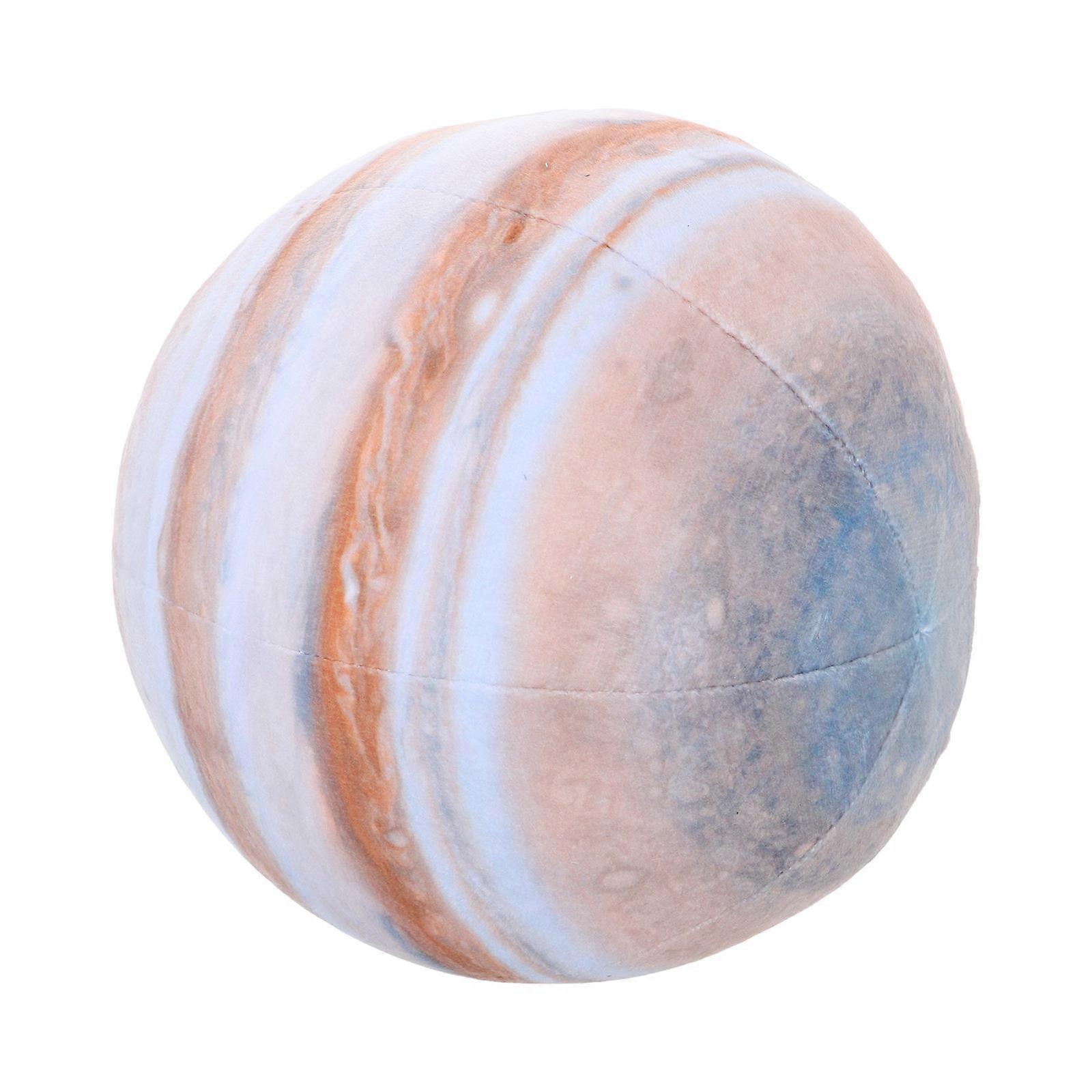 Creative Jupiter Plush Soft Space Rocket Pillow Stuffed Animal Cushion Room Decor Space Party Decorations Cozy Planet Plush Collectors