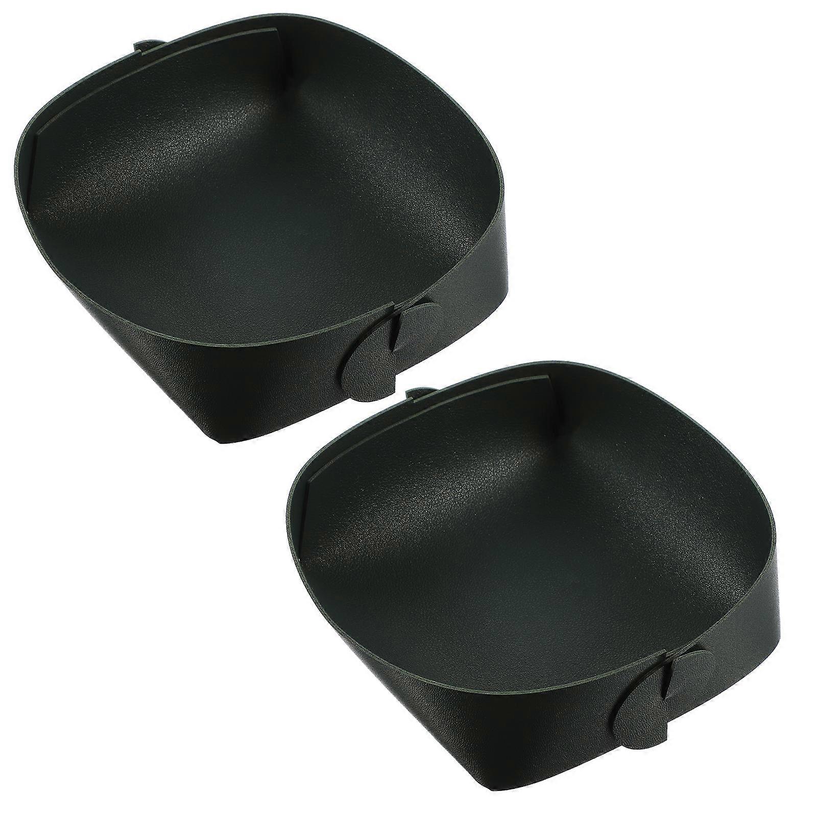 2Pcs Multi purpose Storage Tray for Sundries Watch Makeup Desktop with Trays for Office