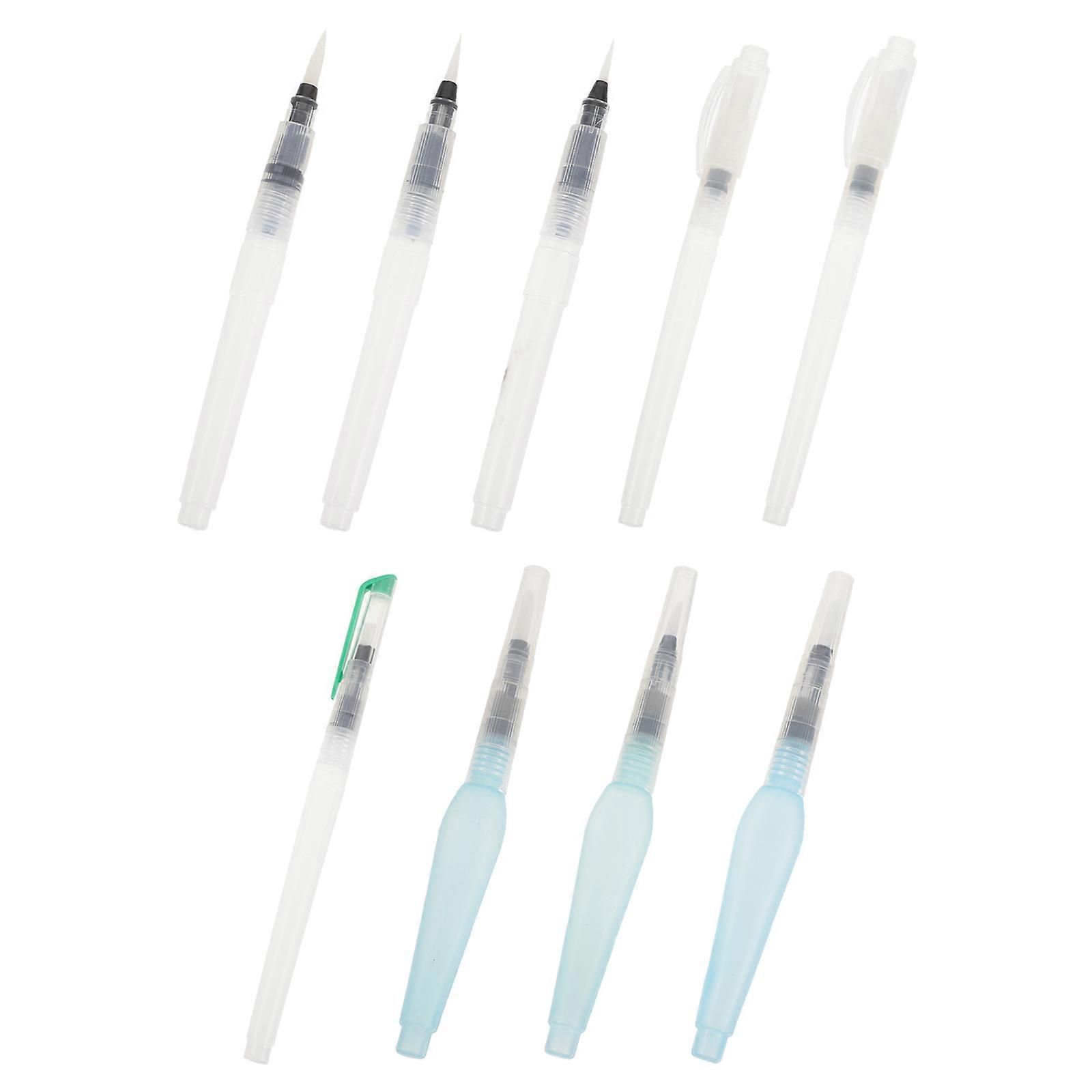 9pcs Cake Decorating Tools Kit with Cake Painting Pens for Fondant Art in Kitchen