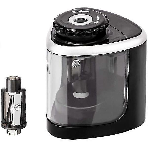 Electric pencil sharpener, battery-powered automatic sharpener
