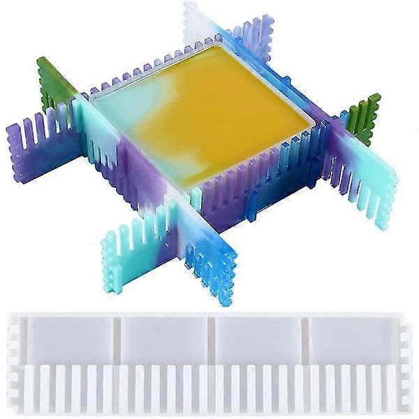 Silicone mold for drawer divider, epoxy resin mold, epoxy resin casting, epoxy resin mold, epoxy