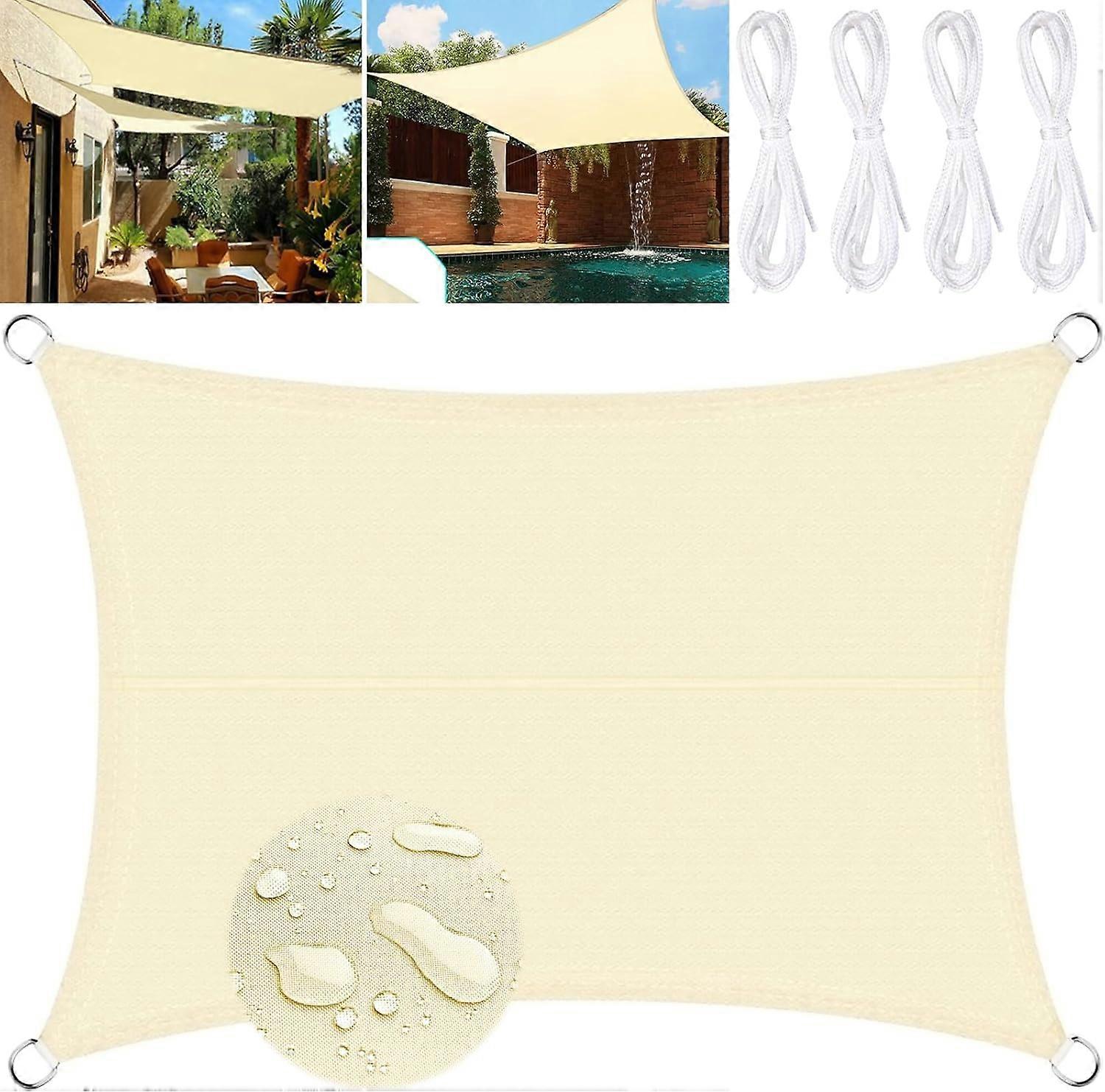 Home Use Encrypted Thickened Outdoor Shade Net Insulation Net   3*4m    Beige