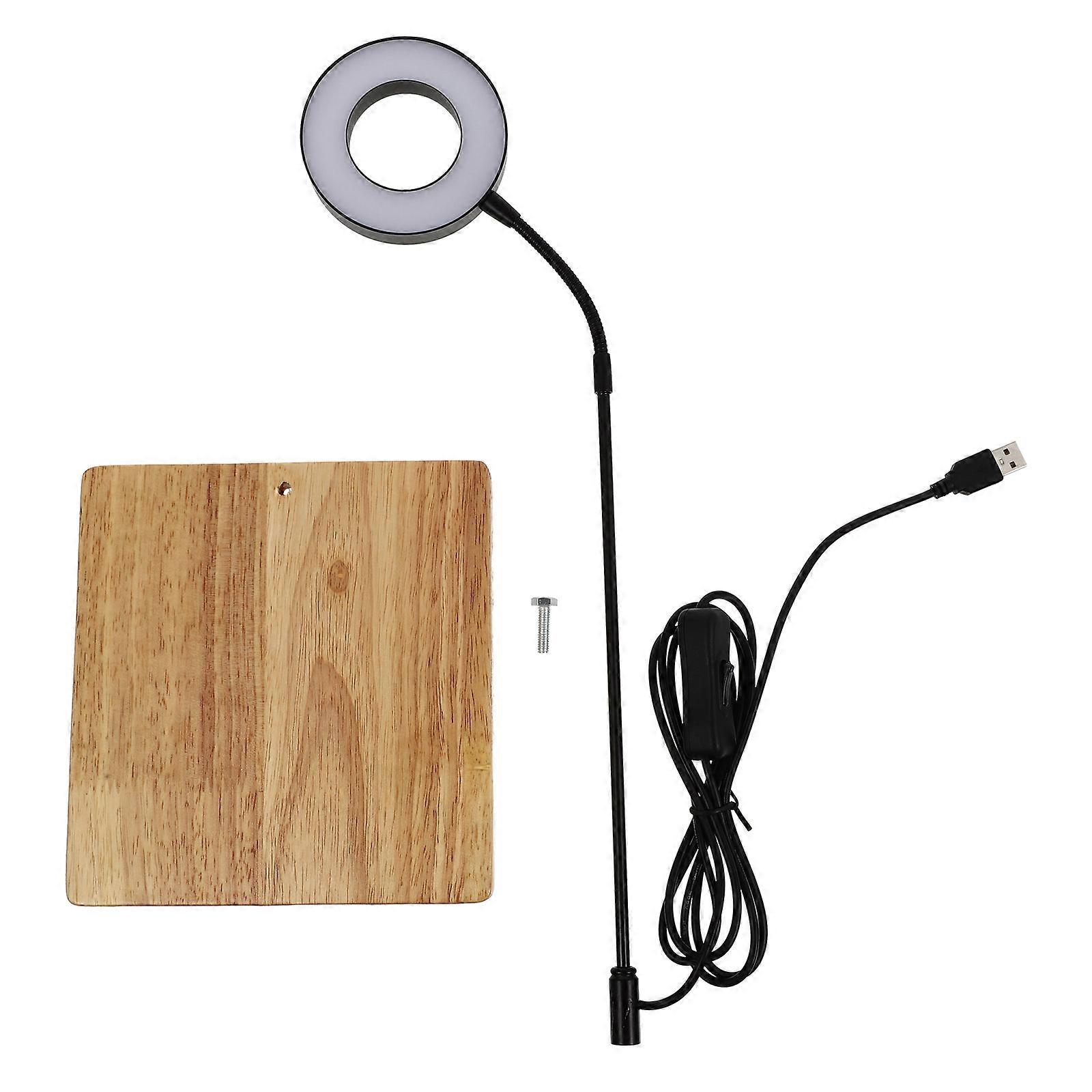 Aquarium LED Light Durable Aluminum Alloy Lamp for Decor Ideal for Fish Tanks 17.5 in