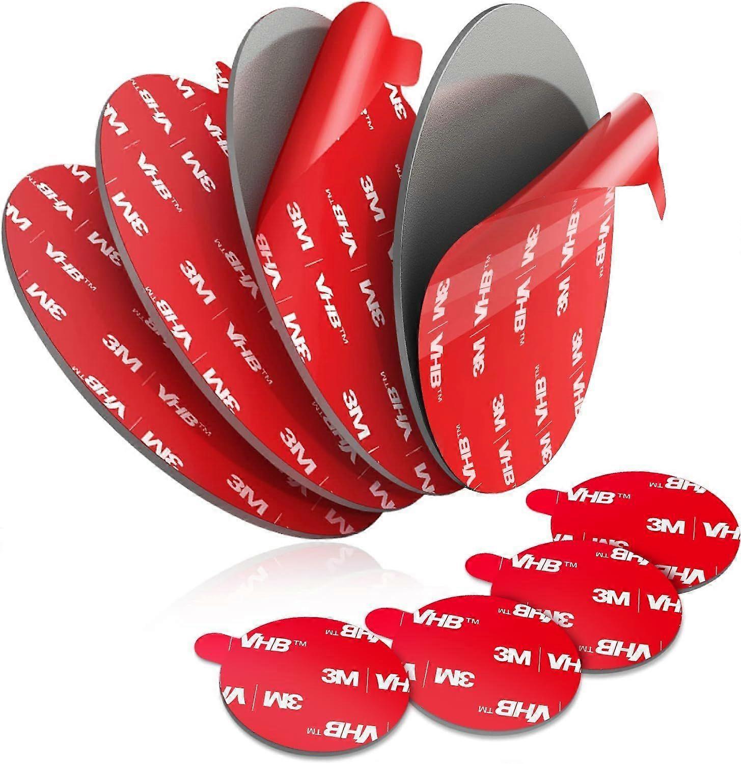 3M VHB κολλώδης συγκολλητική αντικατάσταση, 4pcs 3.15» κύκλος διπλής όψης μαξιλάρια Gule για