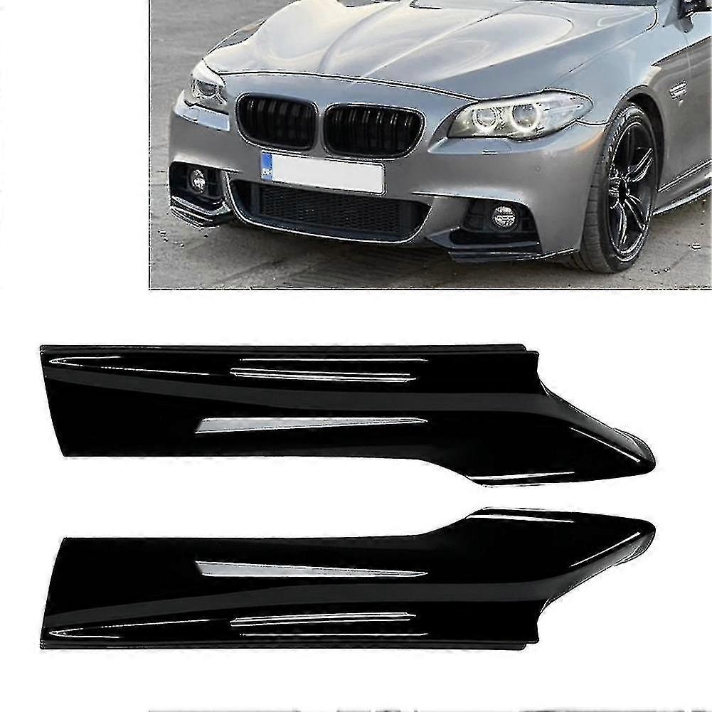 Automobile Front Spoiler Lip Corner Trim Parts | Suitable for BMW 5 Series F10, F11 M Sport Edition | ABS Plastic | Certified by ISO9001