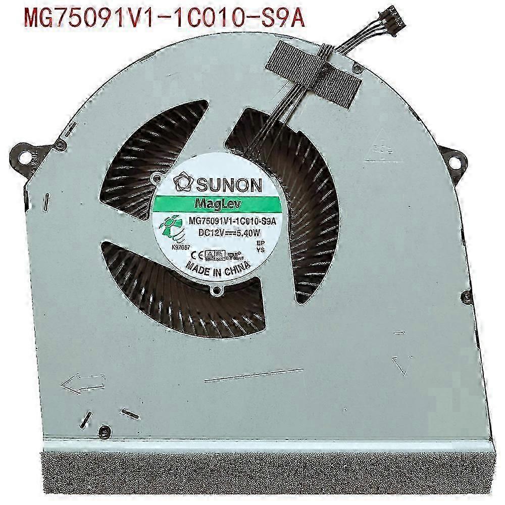 laptop CPU GPU Cooler fan for HP 5 PLUS 17-CB TPN-C144 MG75151V1-1C010-S9A MG75151V1-1C020-S9A MG75091V1-1C010-S9A DC12V 5.40W