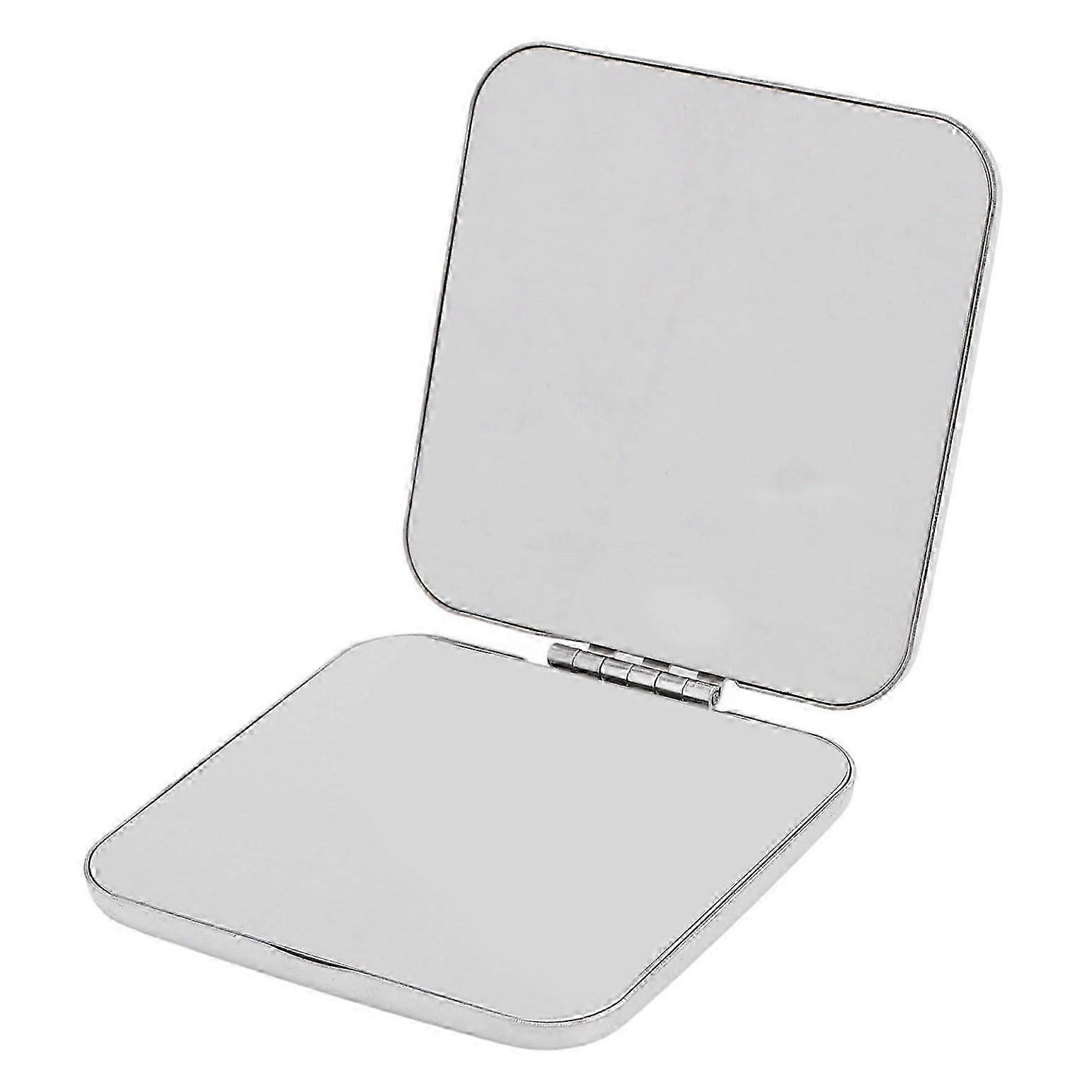 Double-Sided Portable Pocket Makeup Mirror for Travel