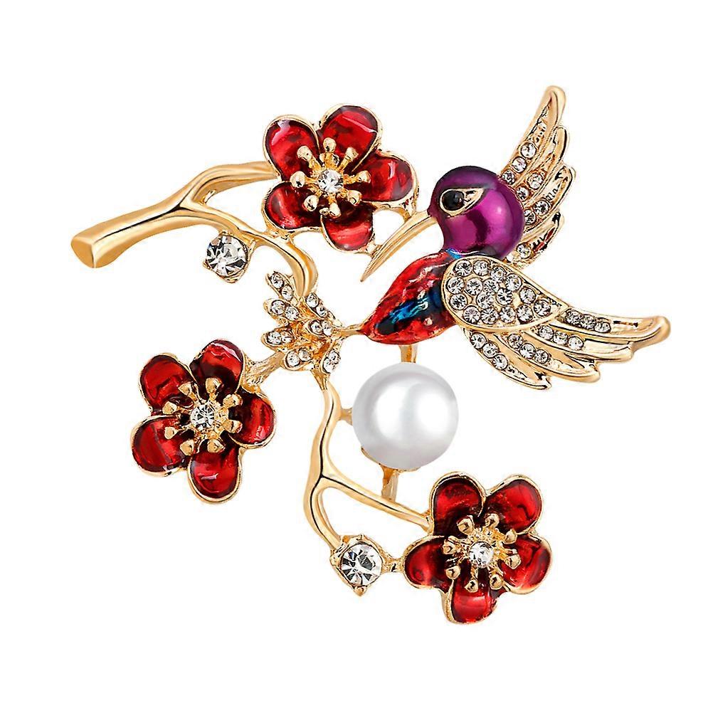 Elegant Corsage Breastpin And Brooches For Girls And Women Party Wear Round Shape 1Pack