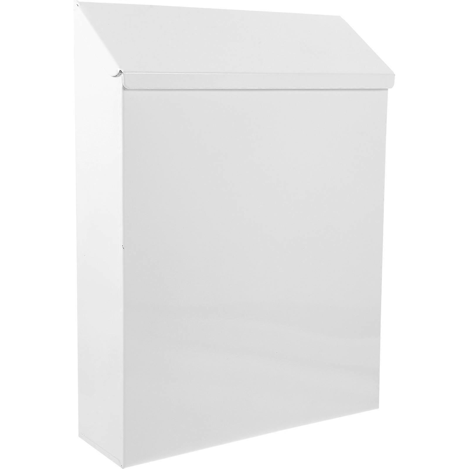 Retro Wall Mount Mailbox with Lock – Durable Outdoor Letter Box for Secure Mail Storage and Stylish Home or Office Décor