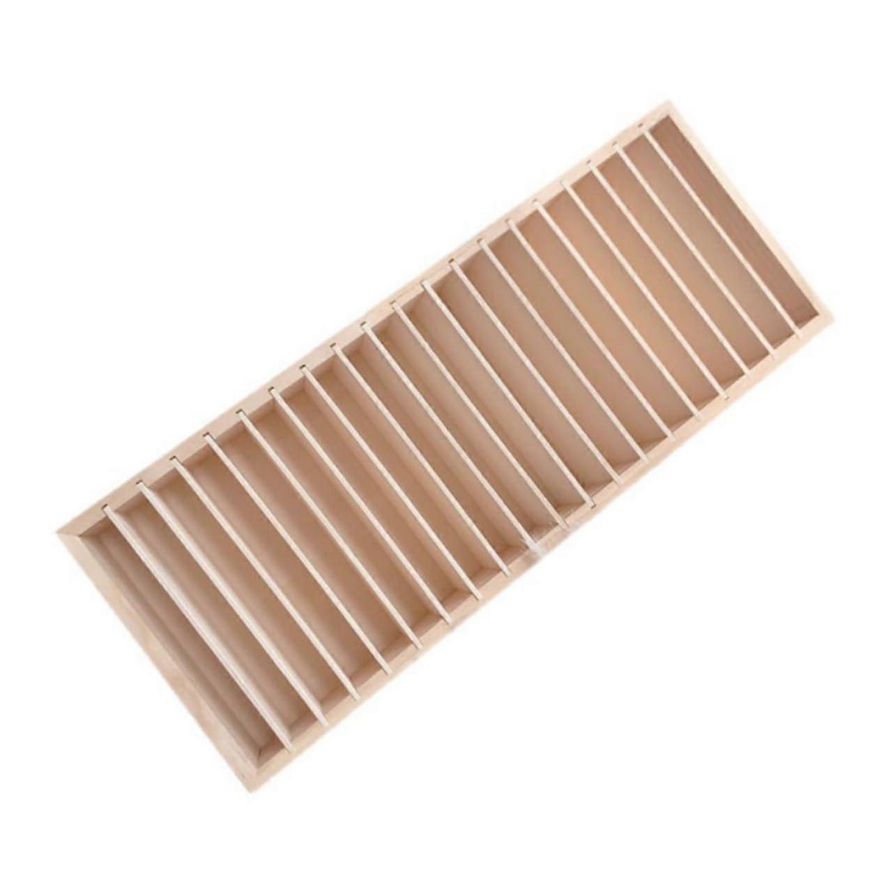 Headband Display Box 1 Piece Creative Wooden Multi-Compartment Organizer For Headbands And Jewelry