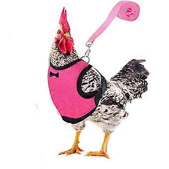 2025 Chicken Harness And Leash Set Comfortable Ajustable Vest For Duck Goose Puppy