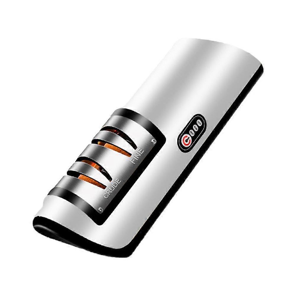 Electric Knife Sharpener for Home Use,USB Kitchen Knife Sharpener, Electric