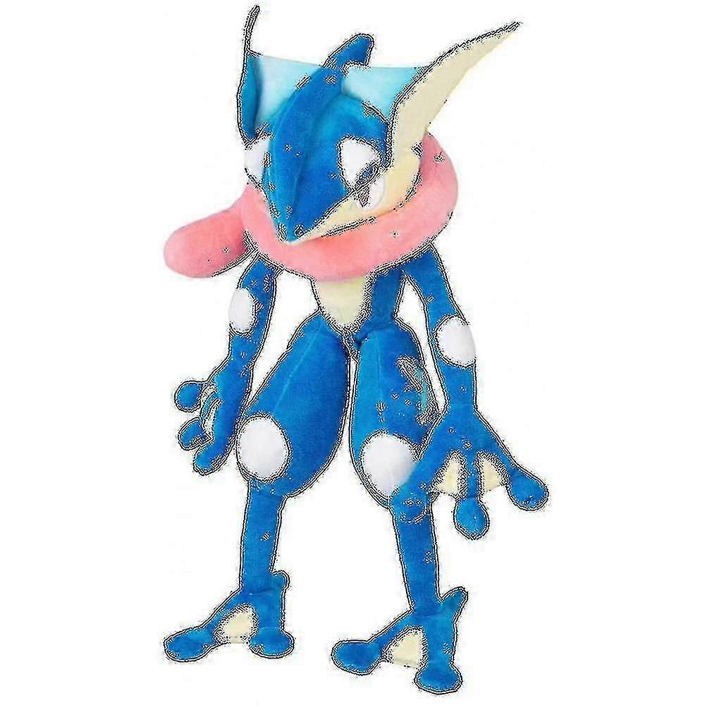 Cuddly Toy Greninja 30cm, Game Characters Soft Plush Toy Greninja Quajutsu Plush Toy, New - Quajutsu Toy For Fans Children Collectors Game Lovers