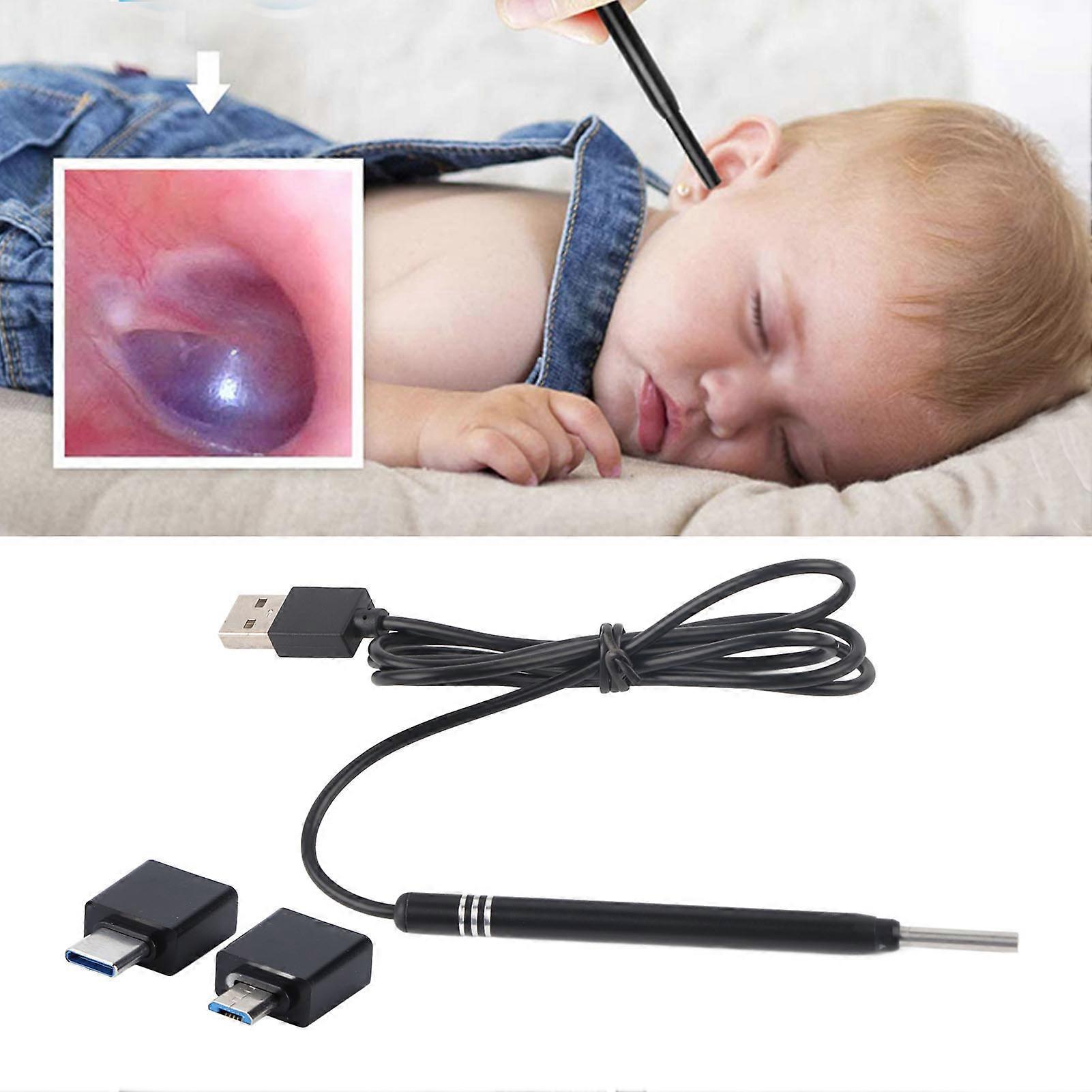 An108 3 In 1 3.9mm HD Visual Endoscope Camera Portable USB