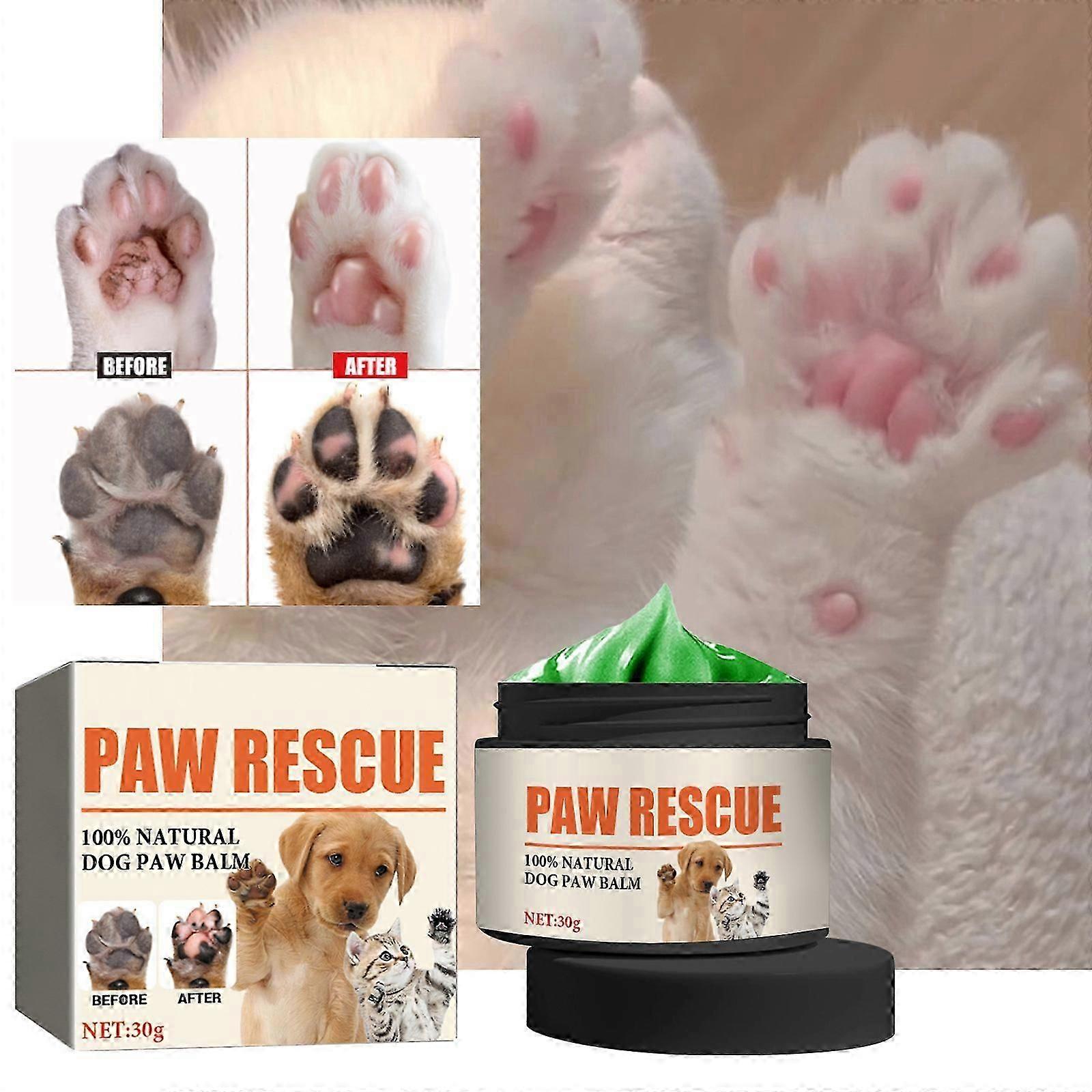 Paw Balm, Pet Paw Cream, Paw Rescue, Natural Paw Balm For Moisturize, and Prevent Dry Cracks