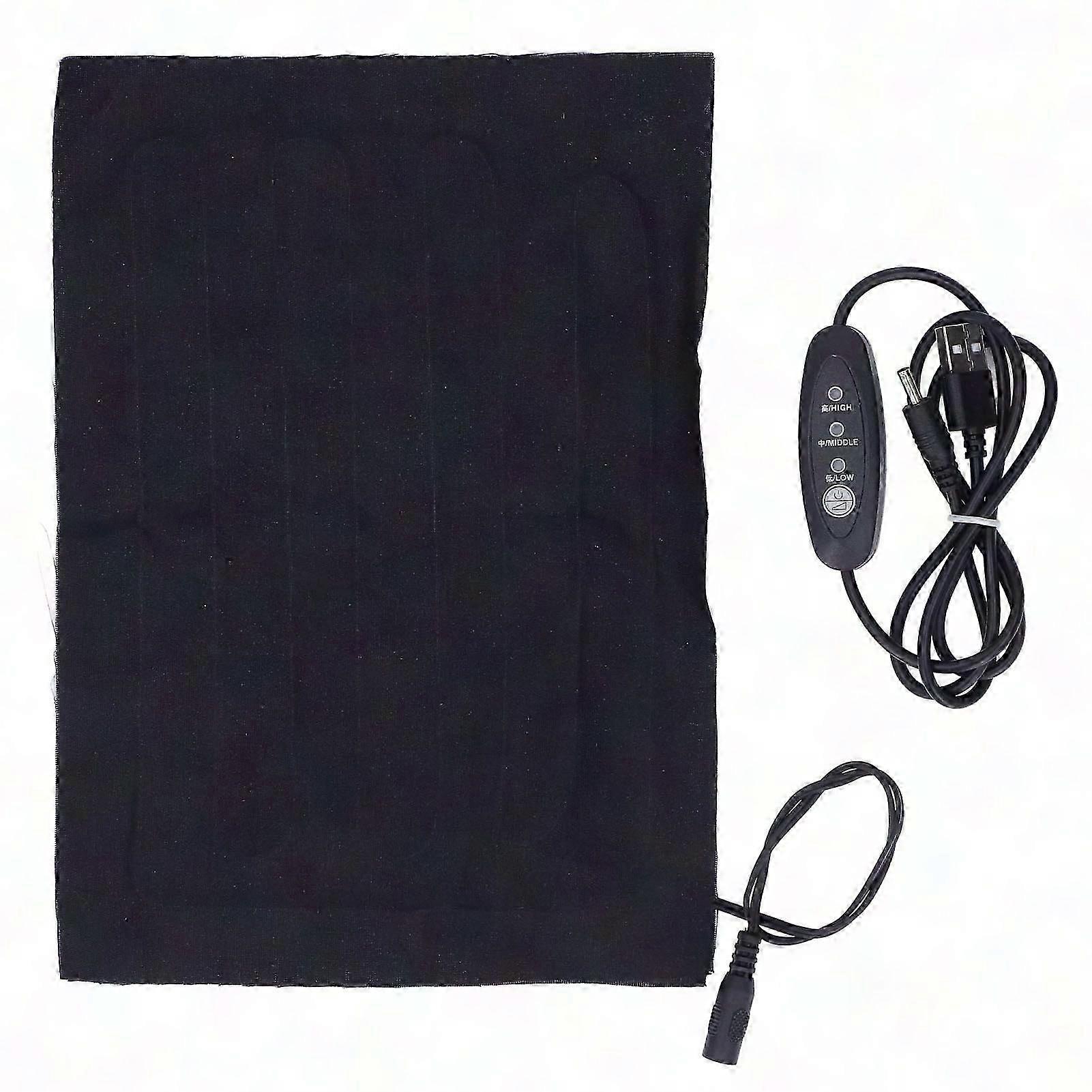 USB Electric Heating Pad 3-Temp Adjustable Multifunctional Heated Neck Wrap