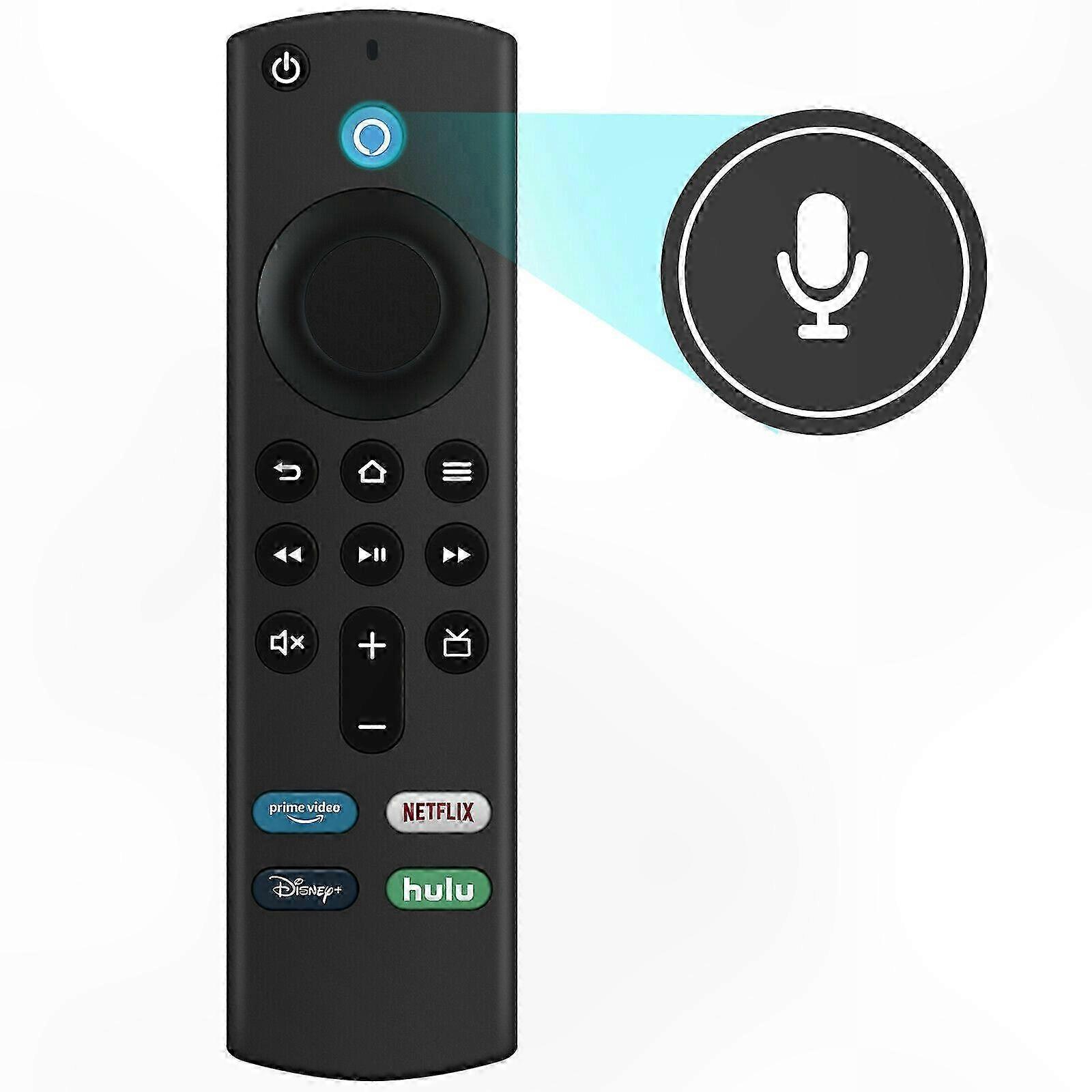 Voice Remote Control for Fire TV Stick 3rd Gen, Compact and Easy-to-Use Design