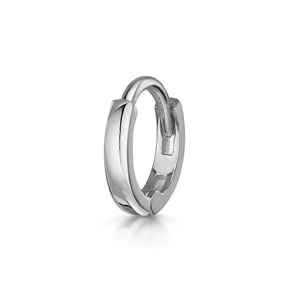925 Sterling Silver Classic Simple Huggie Hoop Earrings