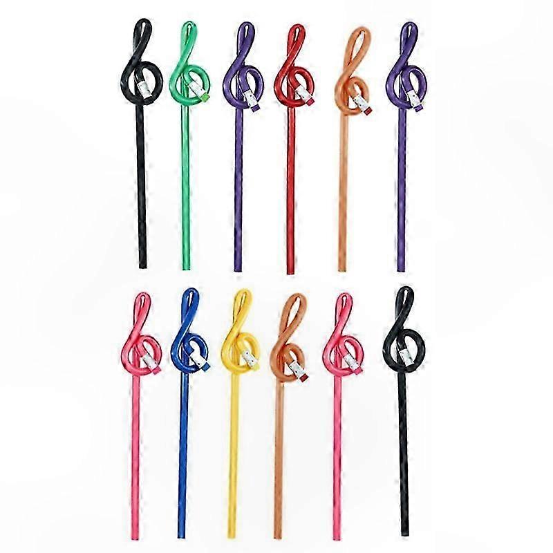 12-Pack Musical Note Pencils for Students