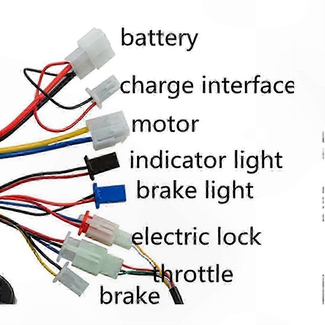 36V 500W Motor Controller with Screw Grip Throttle Handle