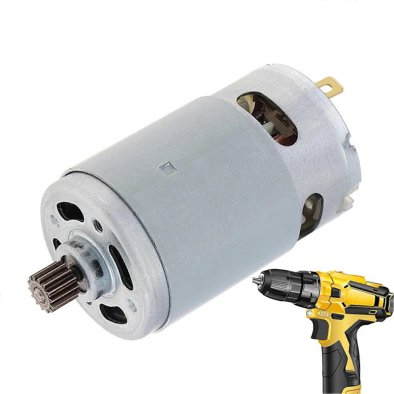 Small Dc Motor 550W 24V Geared Motor Torque For Reciprocating Saws, Aircraft Toys 7.5x3.7x3.7cm