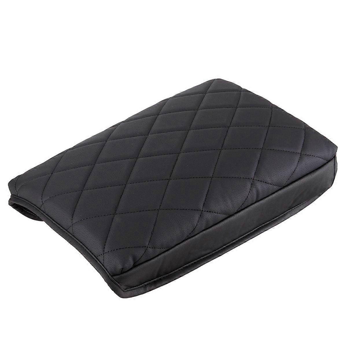 Car Console Armrest Box Manchette PU Leather Pad for Model Y 2017-2024 Armrest Box Protector Cushion