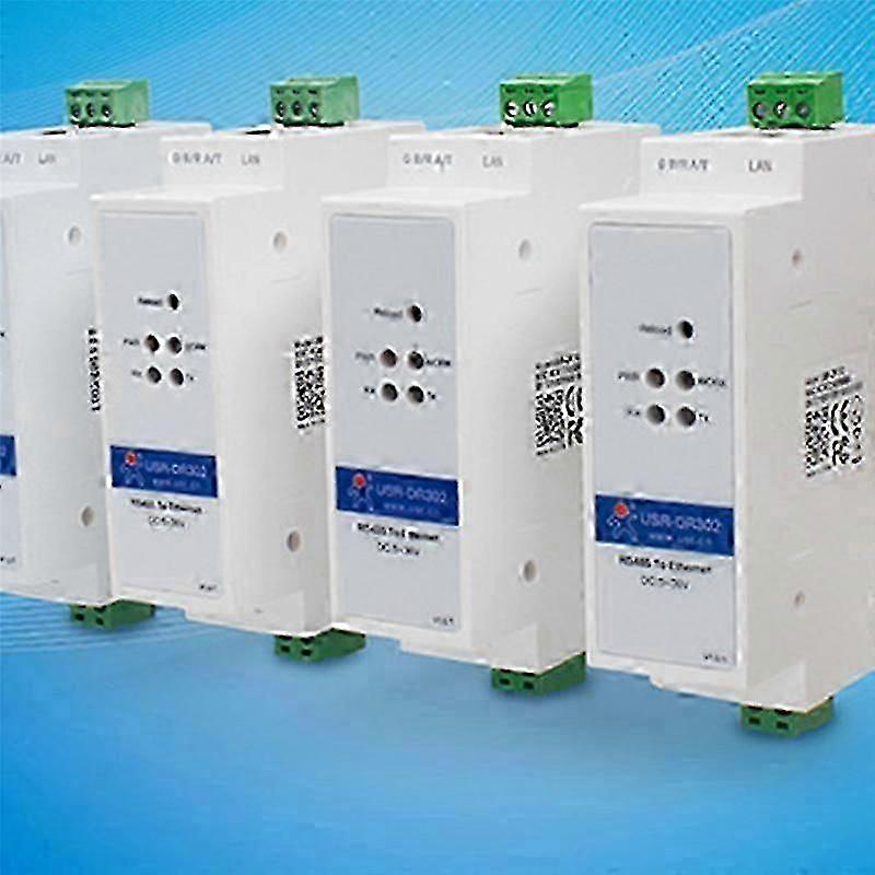 RS485 to Ethernet TCP IP Server Module USR-DR302 Din Rail | Fruugo UK